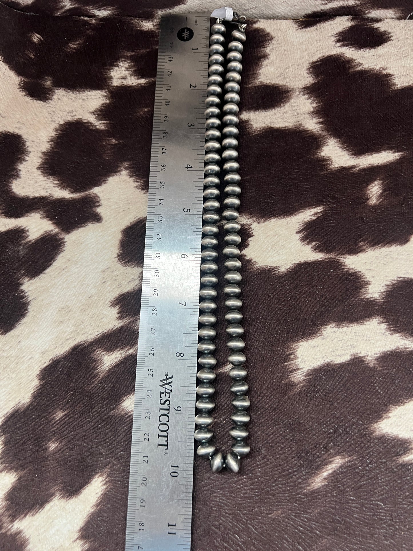 New 20” 8mm Navajo pearl necklace