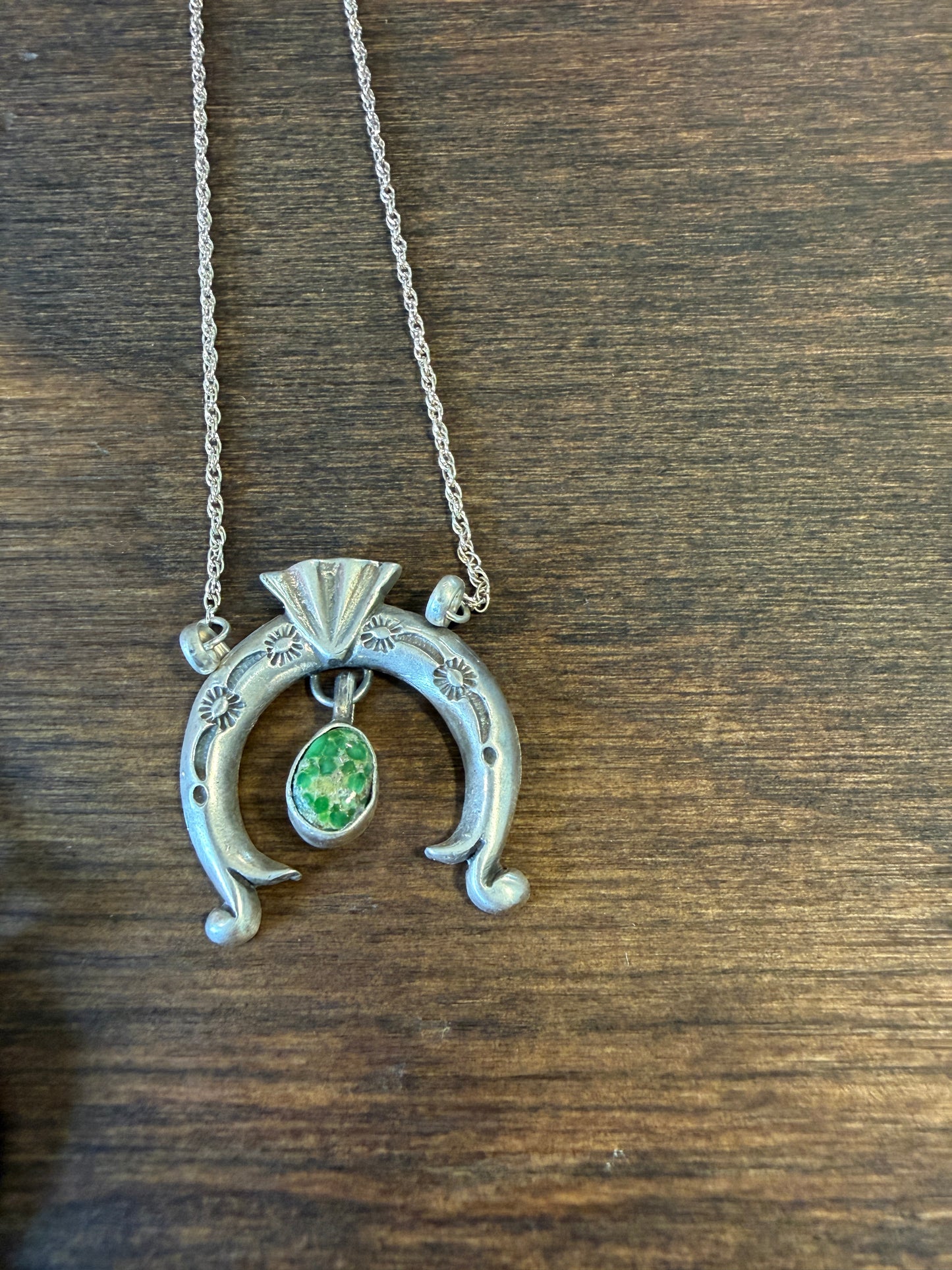 New palomino/sonoran gold turquoise Naja necklace