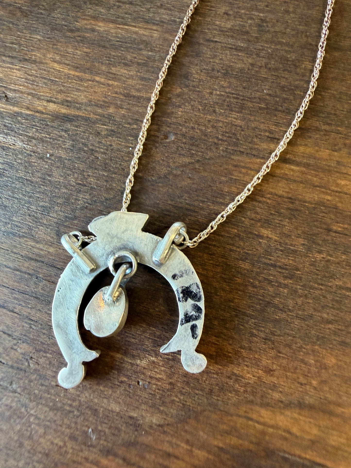 New palomino/sonoran gold turquoise Naja necklace