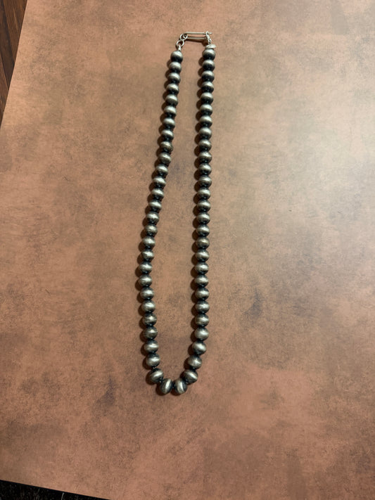 New 8mm 20” handmade Navajo pearl necklace