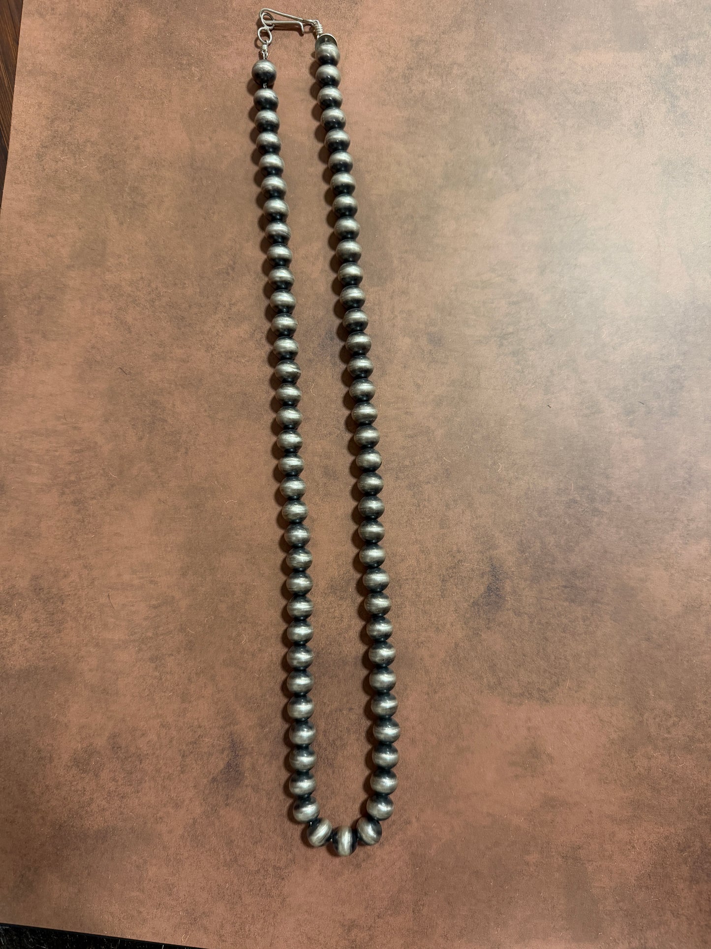 New 10mm handmade Navajo pearl 20” necklace