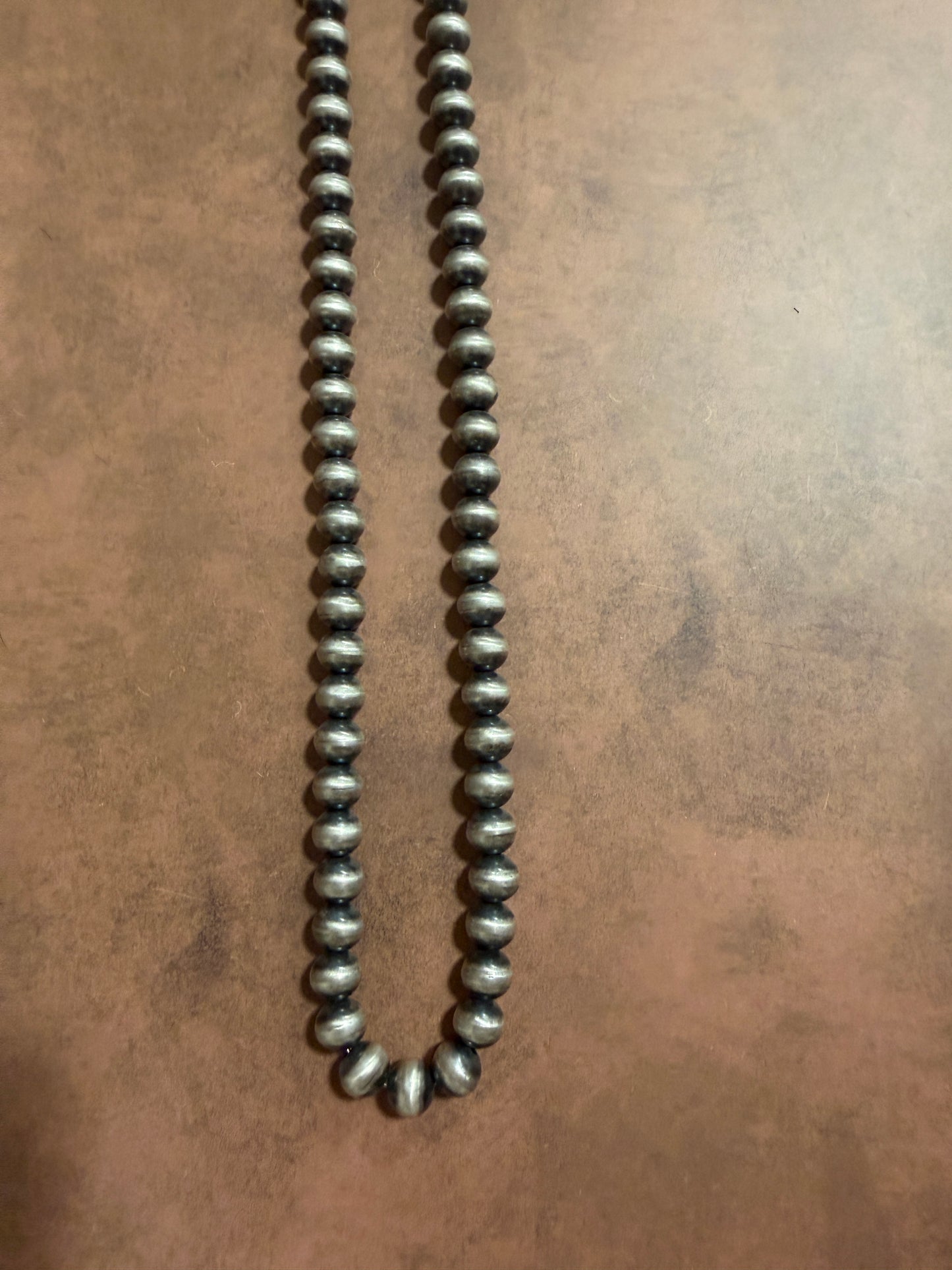 New 10mm handmade Navajo pearl 20” necklace