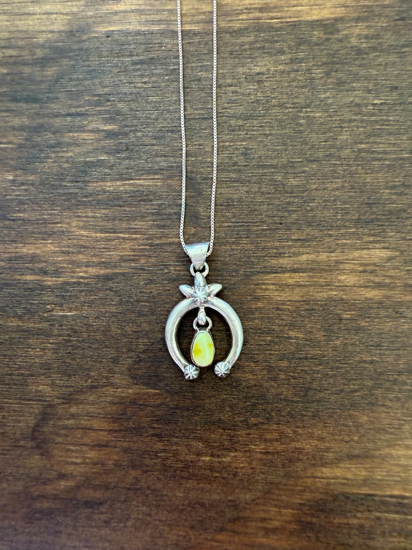 New mini palomino turquoise Naja necklace