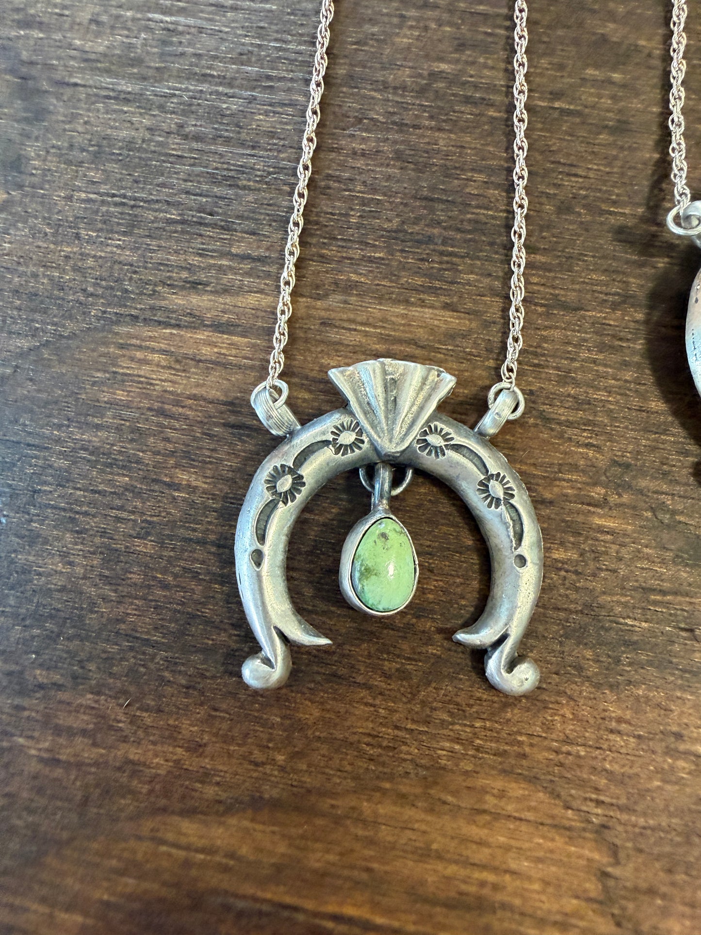 New palomino/sonoran gold turquoise Naja necklace