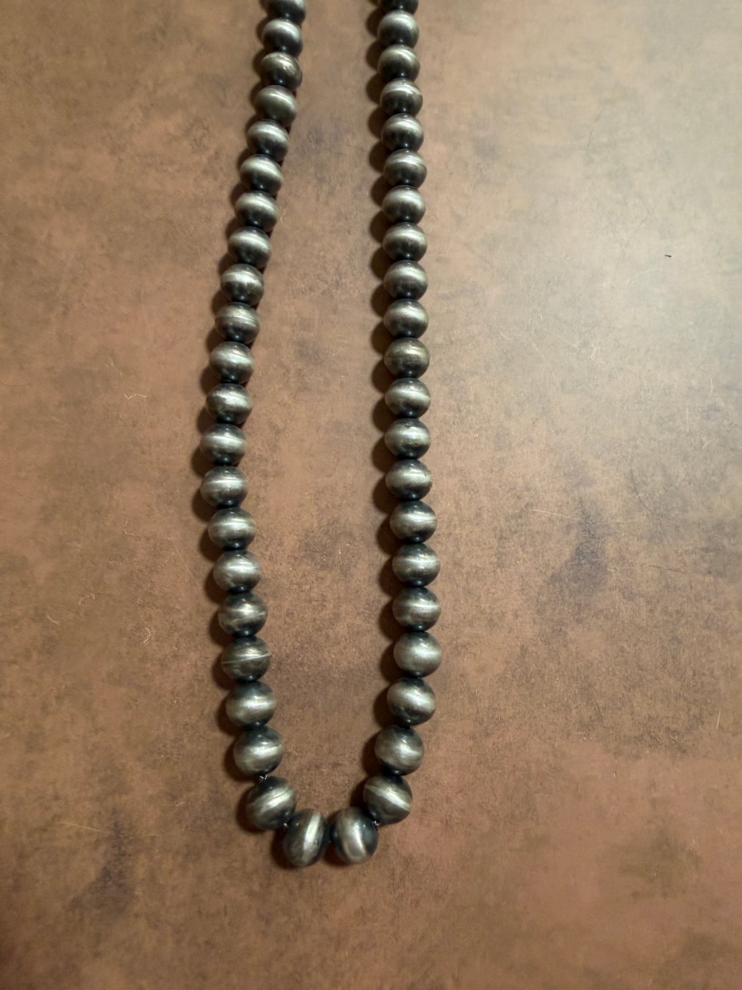 New 8mm 20” handmade Navajo pearl necklace