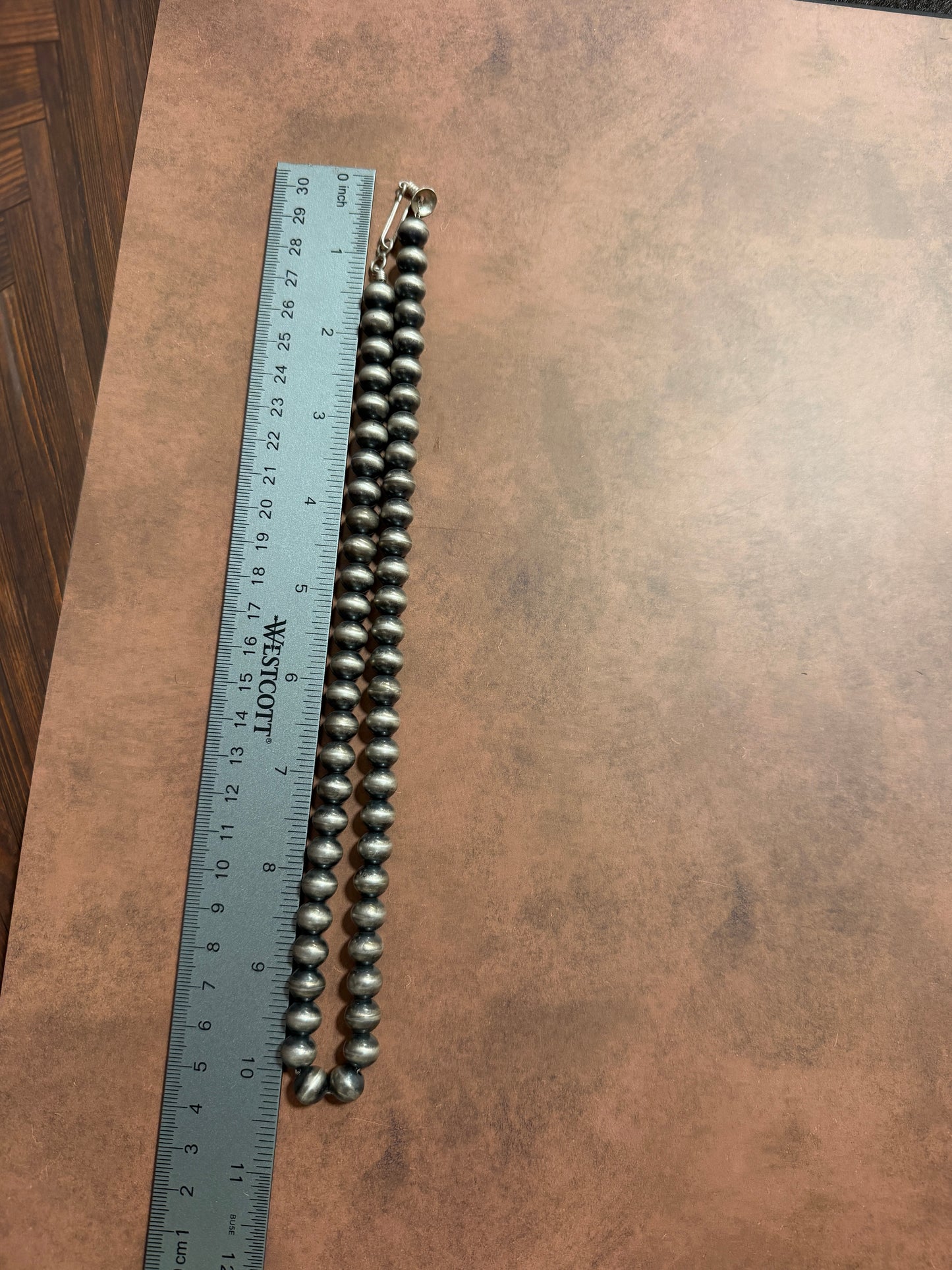 New 8mm 20” handmade Navajo pearl necklace