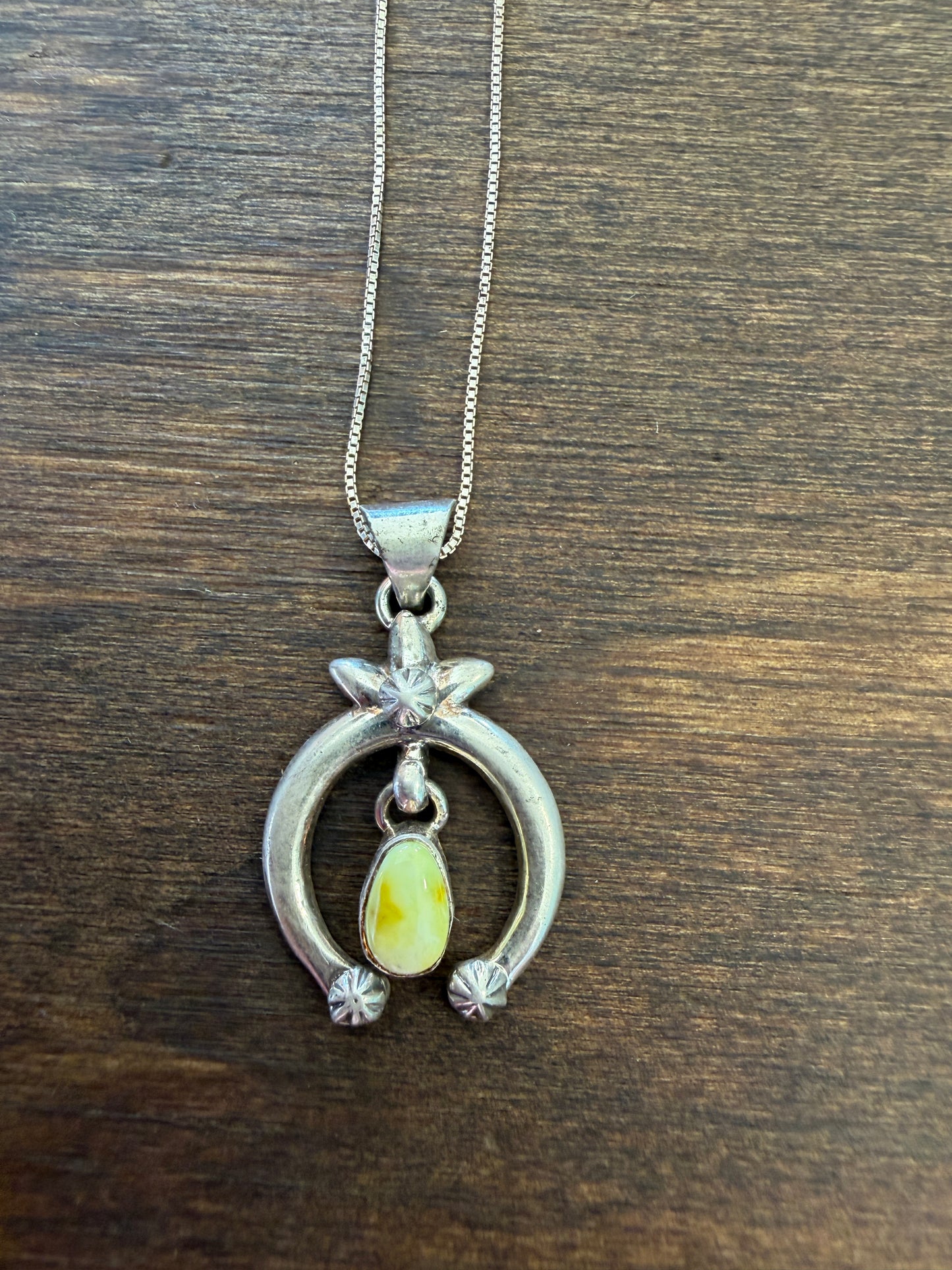 New mini palomino turquoise Naja necklace