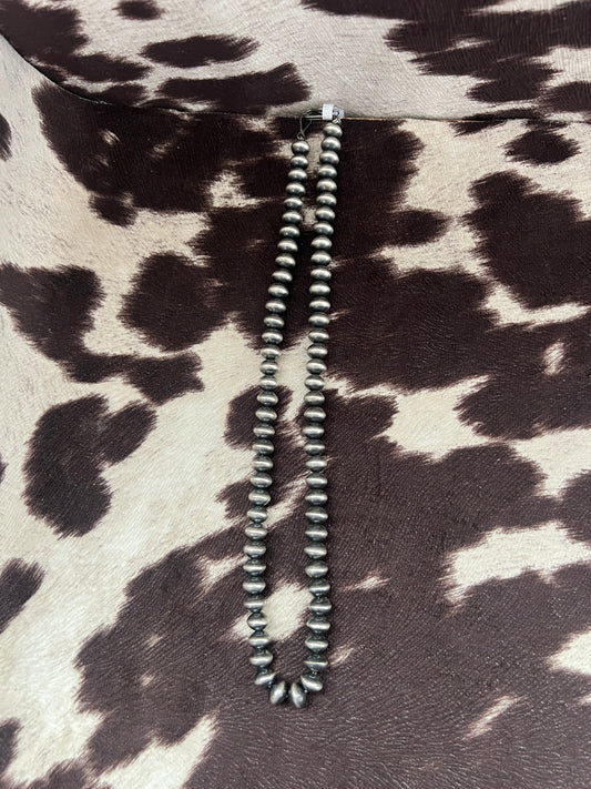 New 20” 8mm Navajo pearl necklace