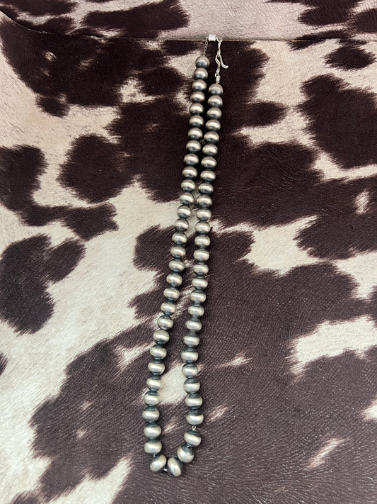 New 10mm 20” handmade Navajo pearl necklace